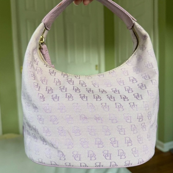 Dooney & Bourke Lavender Hobo Bag - Picture 3 of 6